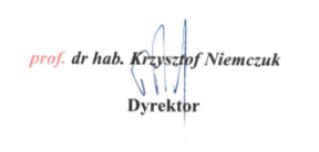 Dyrektor PIWet-PIB, prof. dr hab. Krzysztof Niemczuk