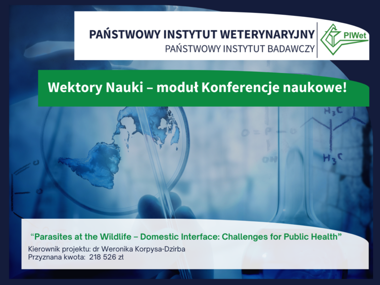 Dofinansowanie – Wektory Nauki – moduł Konferencje naukowe