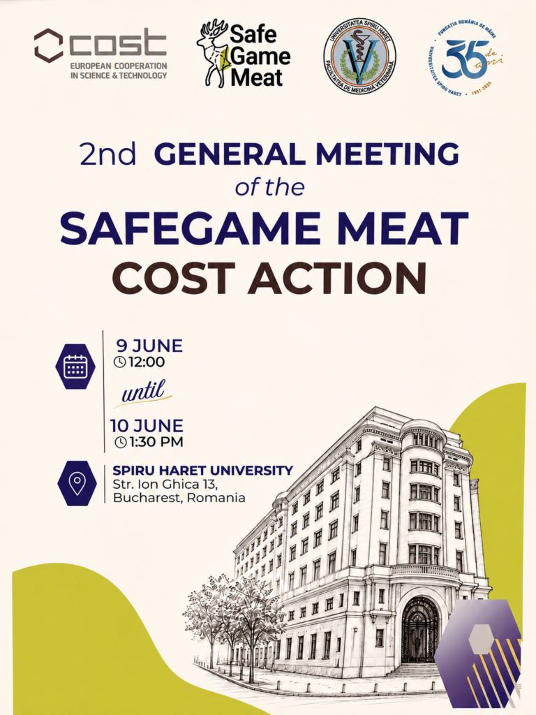 II miejsce dla PIWet-PIB w konkursie na najlepszy poster podczas SafeGameMeat 2026