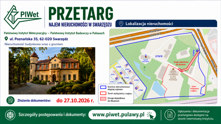 II ustny przetarg ograniczony w formie licytacji na najem prawa użytkowania wieczystego nieruchomości w Swarzędzu